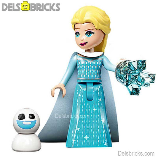 Elsa from Frozen Disney Lego Minifigures Custom Toys 1 - DelsBricks MinifiguresMinifiguresDelsBricks MinifiguresDelsbricks