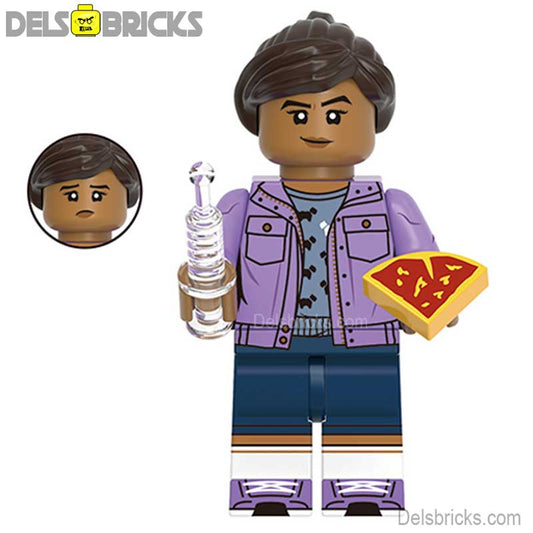 Erica Sinclair Stranger Things Lego Minifigures Custom Toys - DelsBricks MinifiguresMinifiguresDelsBricks MinifiguresDelsbricks