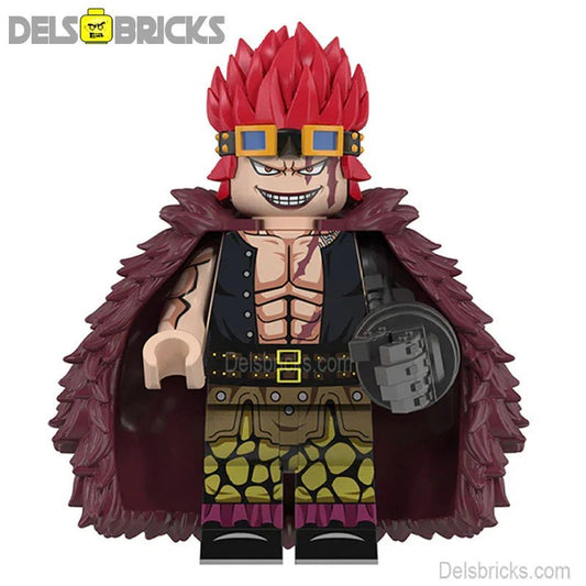 Eustass Kid from ONE PIECE Anime Lego Minifigures custom toys - DelsBricks MinifiguresMinifiguresDelsBricks MinifiguresDelsbricks