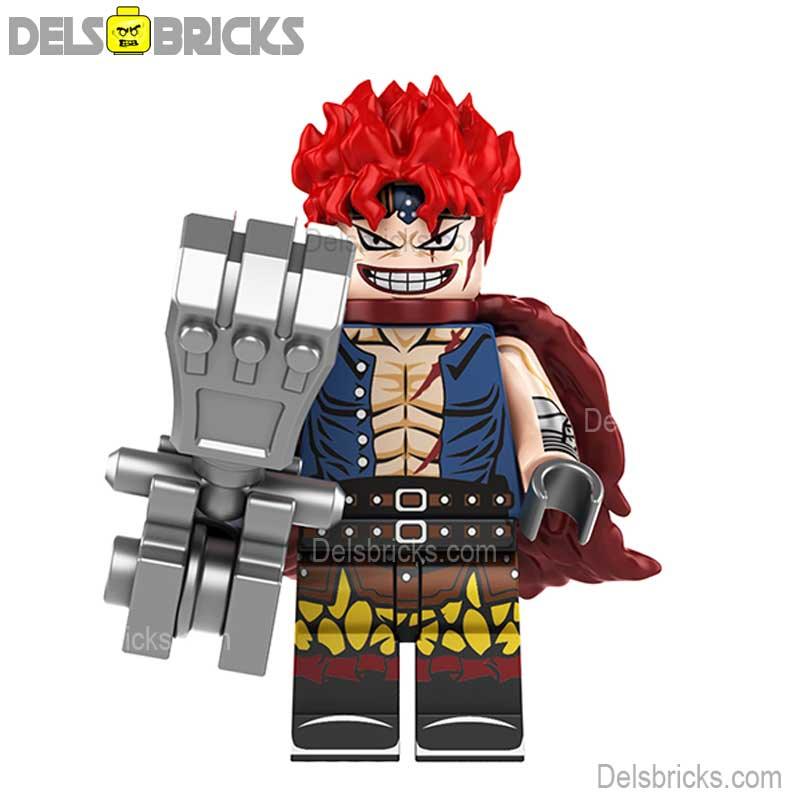 Eustass Kidd from One Piece Lego Anime Minifigures Custom Toys set s7 - DelsBricks MinifiguresMinifiguresDelsBricks MinifiguresDelsbricks
