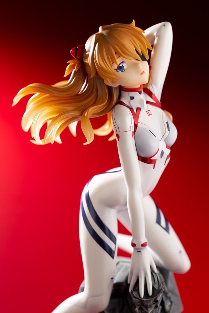 Evangelion 3.0+1.0 Asuka Shikinami Langley White Plugsuit Ver. 1/6 Scale Figure - Kotobukiya - DelsBricks Toys & CollectiblesFiguresDelsBricks Toys & CollectiblesSuper Anime Store