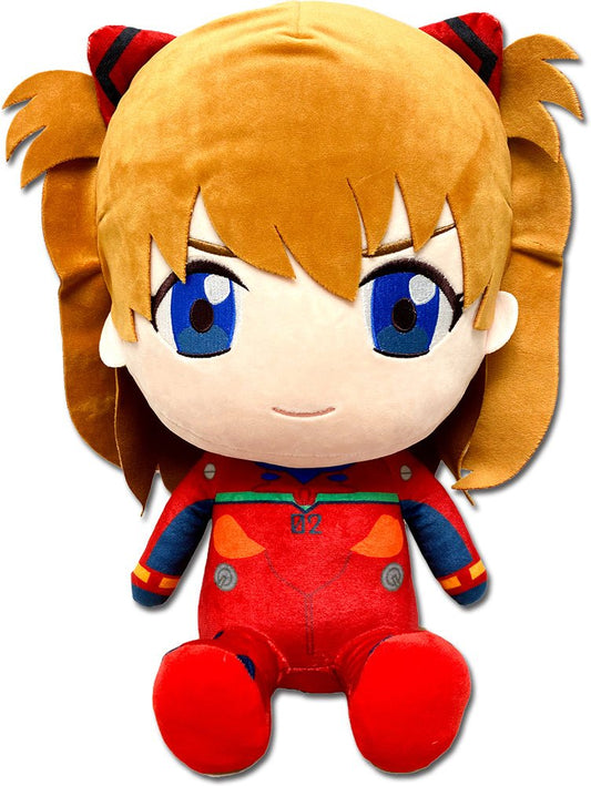 EVANGELION NEW MOVIE - ASUKA PLUG SUIT SITTING PLUSH - DelsBricks Toys & CollectiblesPlushDelsBricks Toys & CollectiblesSuper Anime Store