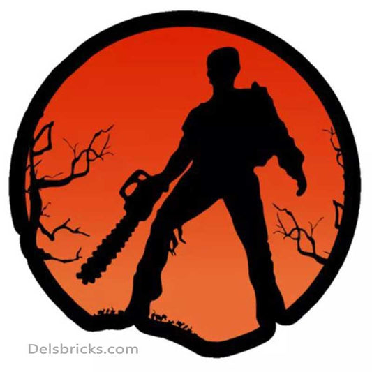 Evil Dead Ash Williams Enamel Pins Near Me - DelsBricks MinifiguresEnamel Pins Copper Lapel fashion PinsDelsBricks MinifiguresDelsbricks.com