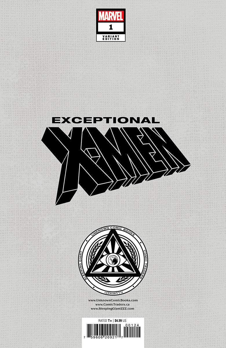 Exceptional X - Men 1 Unknown Comics Kaare Andrews Exclusive Connecting Virgin Var (09/04/2024) - DelsBricks Toys & CollectiblesCOMIC BOOKDelsBricks Toys & CollectiblesUnknown Comic Books