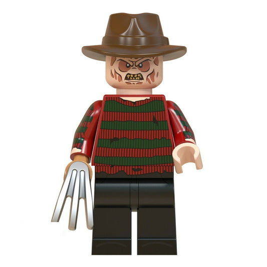 Freddy Krueger Nightmare on Elm Street Lego Horror Minifigures Delsbricks.com   