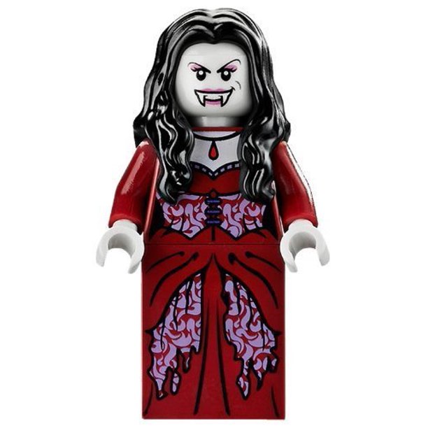 Lady Vampire Dracula's Bride Lego Horror Minifigures Delsbricks.com   