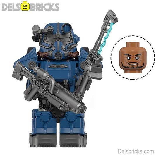 Fallout T - 45 Power Armor Lego Minifigures Custom video Game Toys Set 5 - 2 - DelsBricks MinifiguresMinifiguresDelsBricks MinifiguresDelsbricks