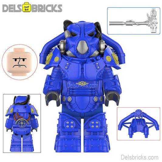 Fallout X - 01 Power Armor Lego Minifigures Custom video Game Toys Set 3 - 1 - DelsBricks MinifiguresMinifiguresDelsBricks MinifiguresDelsbricks