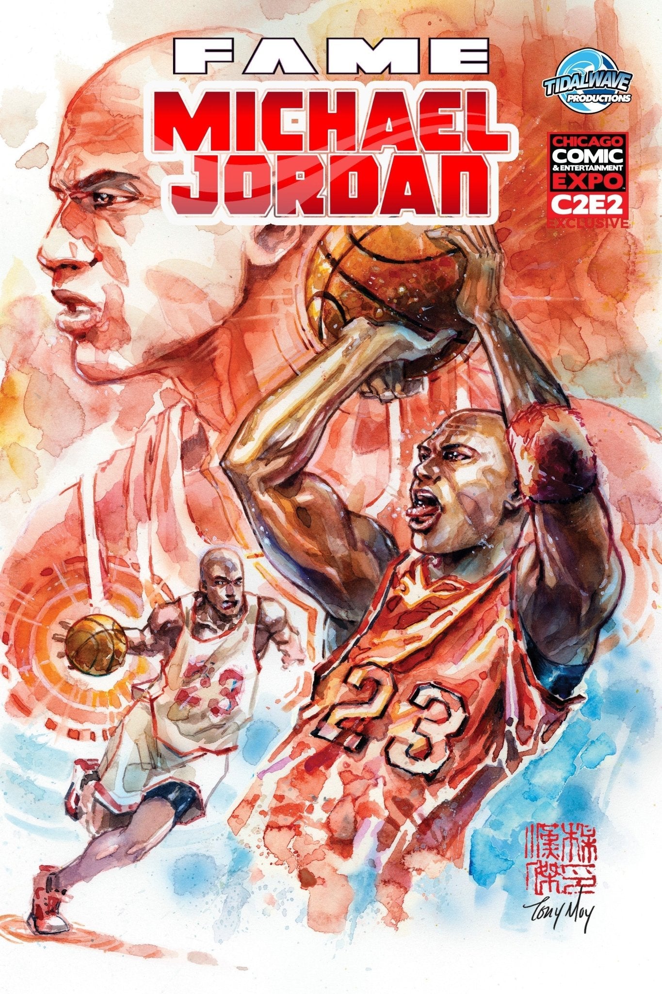 FAME MICHAEL JORDAN UNKNOWN COMICS TONY MOY EXCLUSIVE [C2E2] VAR LIMITED TO 100 - DelsBricks Toys & CollectiblesCOMIC BOOKDelsBricks Toys & CollectiblesUnknown Comic Books