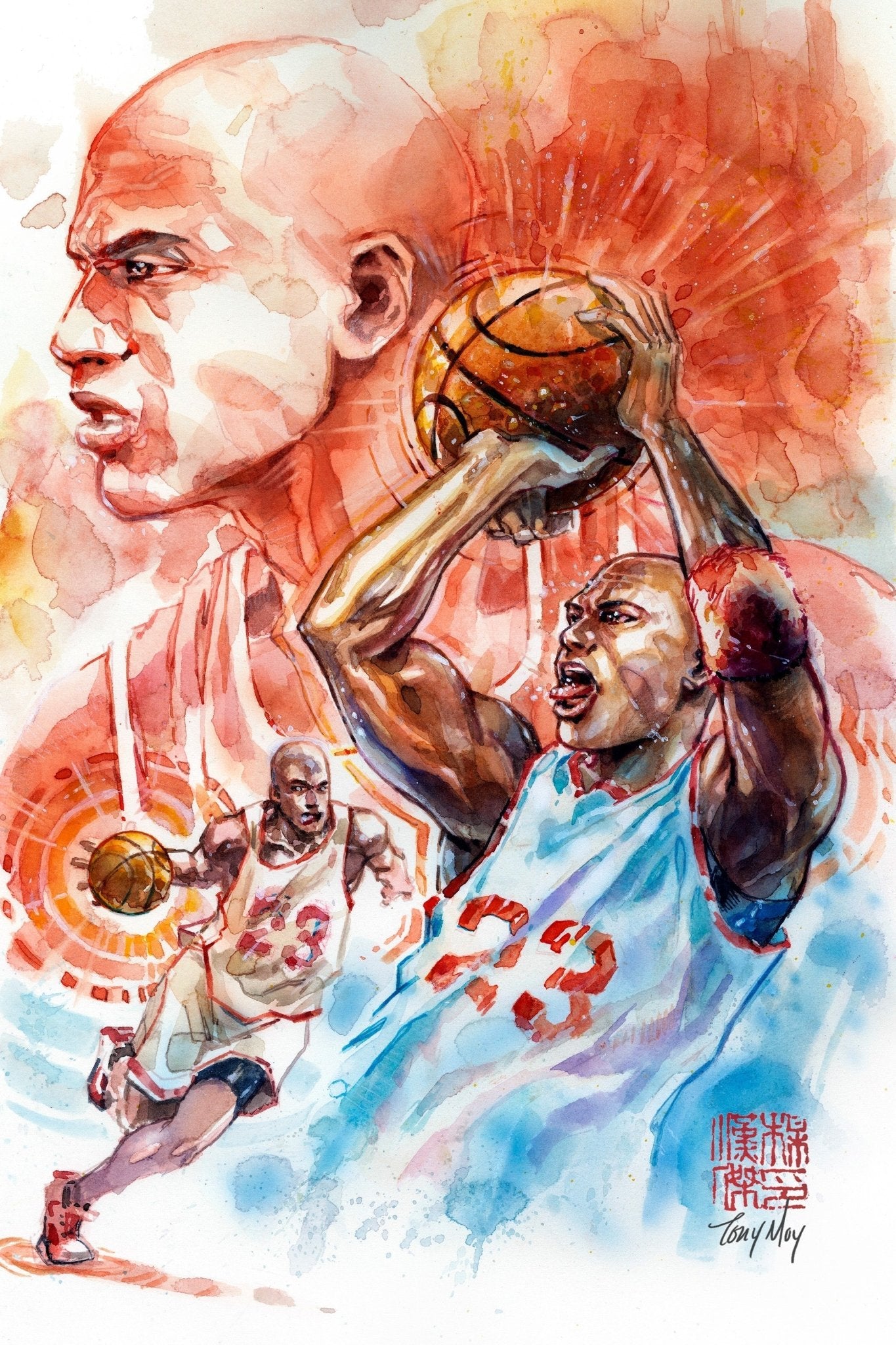 FAME MICHAEL JORDAN UNKNOWN COMICS TONY MOY EXCLUSIVE VIRGIN VAR ONLY 23 MADE - DelsBricks Toys & CollectiblesCOMIC BOOKDelsBricks Toys & CollectiblesUnknown Comic Books