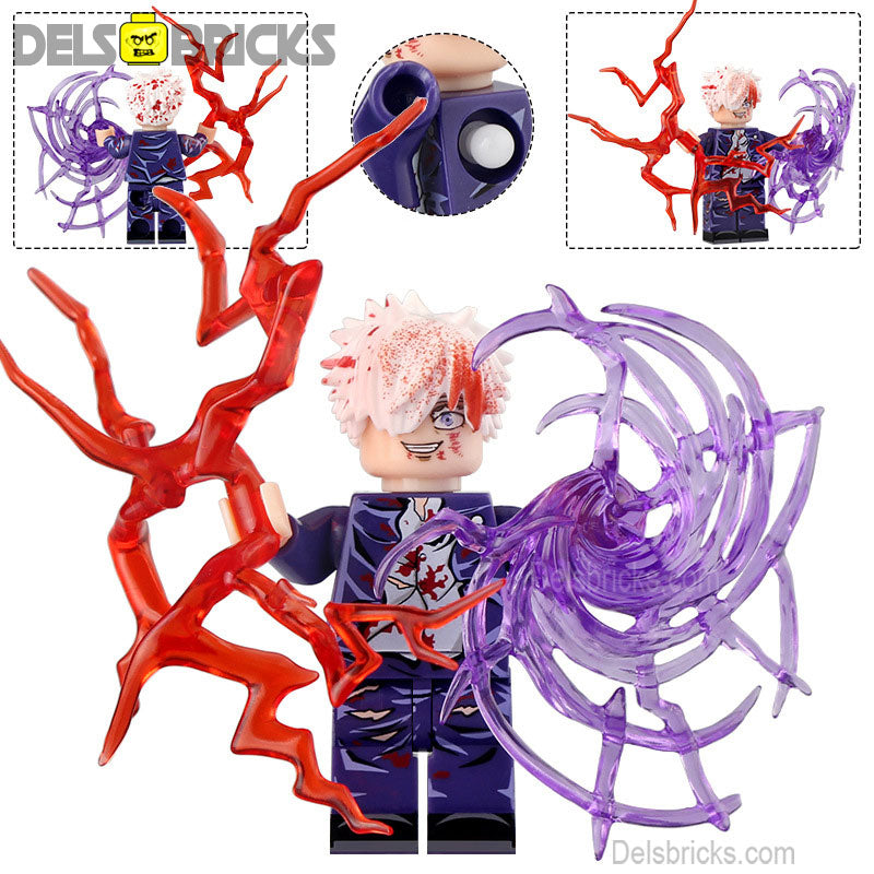satoru Gojo Jujutsu kaisen Lego Anime Minifigures Custom Toys 4 - DelsBricks Minifigures 