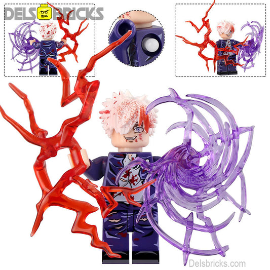 satoru Gojo Jujutsu kaisen Lego Anime Minifigures Custom Toys 4 - DelsBricks Minifigures 