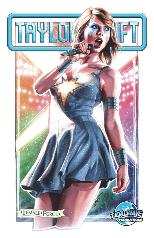 FEMALE FORCE TAYLOR SWIFT UNKNOWN COMICS STEVEN DEFENDINI EXCLUSIVE VAR (03/27/2024) - DelsBricks Toys & CollectiblesComic BookDelsBricks Toys & CollectiblesUnknown Comic Books