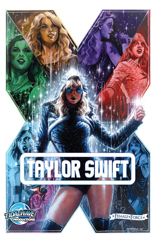 FEMALE FORCE TAYLOR SWIFT UNKNOWN COMICS STEVEN DEFENDINI EXCLUSIVE X VAR (03/27/2024) - DelsBricks Toys & CollectiblesComic BookDelsBricks Toys & CollectiblesUnknown Comic Books