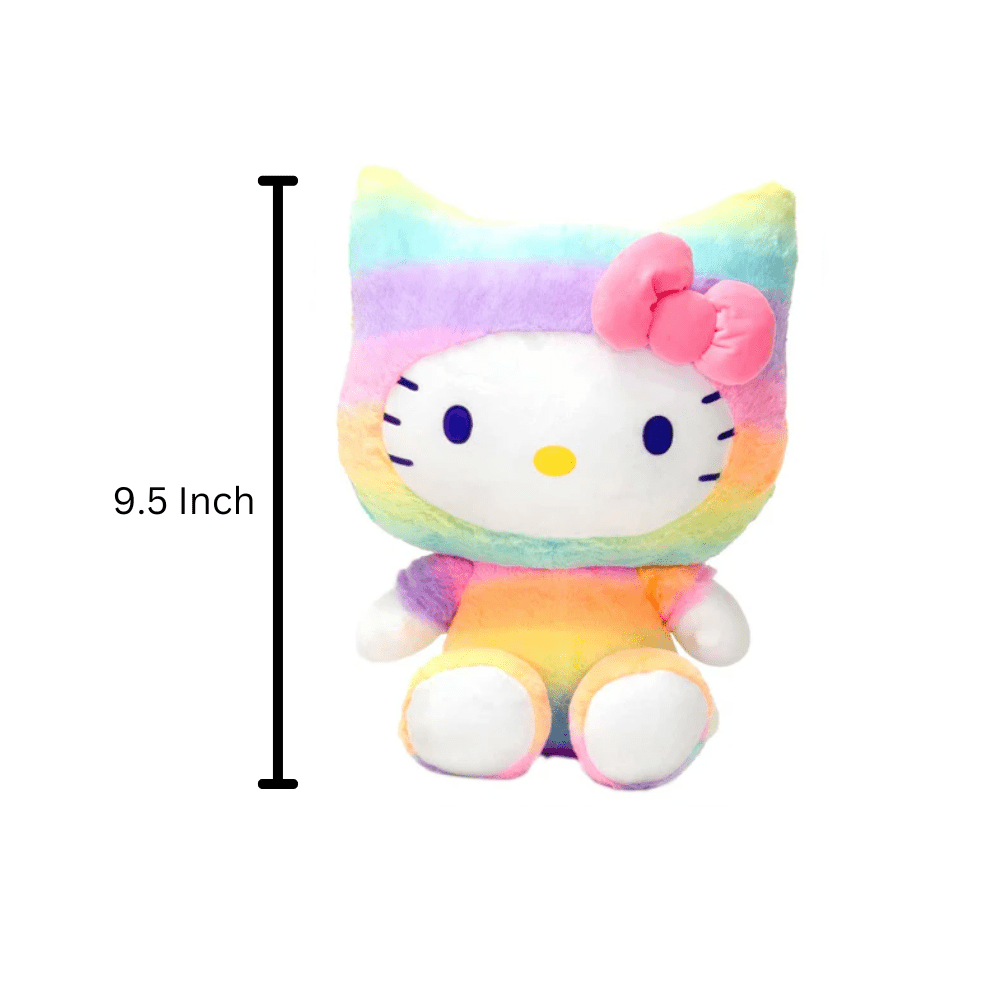Fiesta: Sanrio - Hello Kitty Rainbow Sherbet (Cat) 9.5 - Inch Plush - DelsBricks Toys & CollectiblesPlushDelsBricks Toys & CollectiblesShumi Toys & Gifts