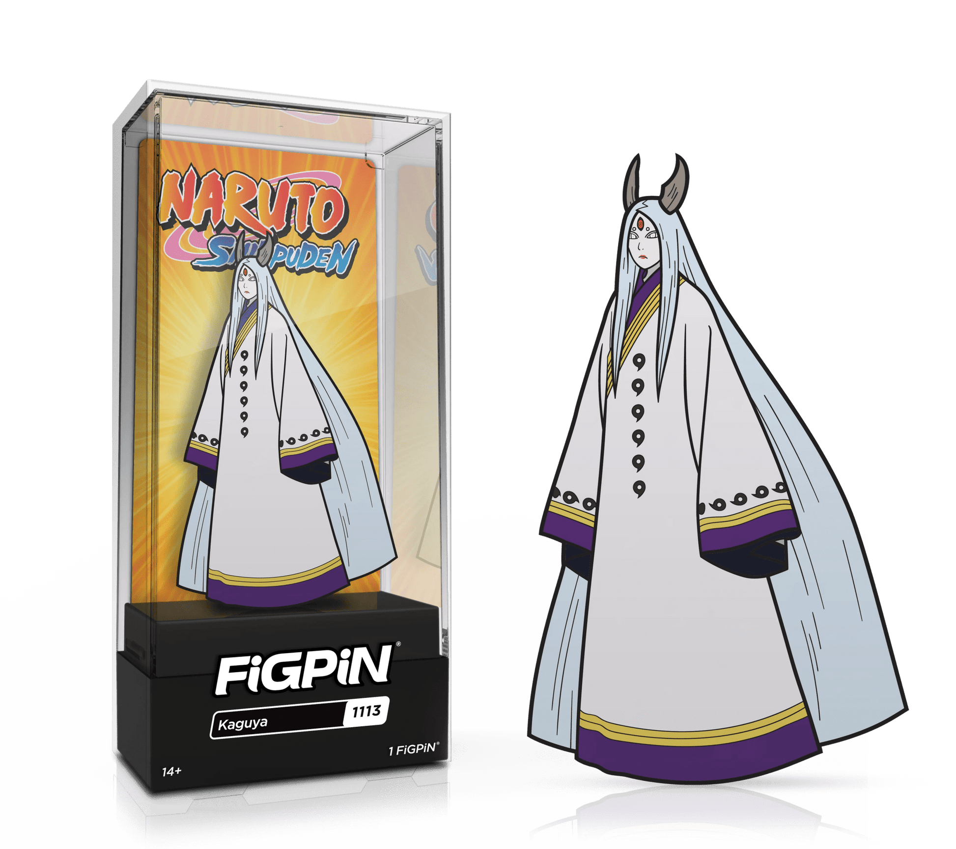 FiGPiN Anime: Naruto - Kaguya (1113) 3 - Inch Enamel Pin - DelsBricks MinifiguresEnamel PinDelsBricks MinifiguresTHE MIGHTY HOBBY SHOP