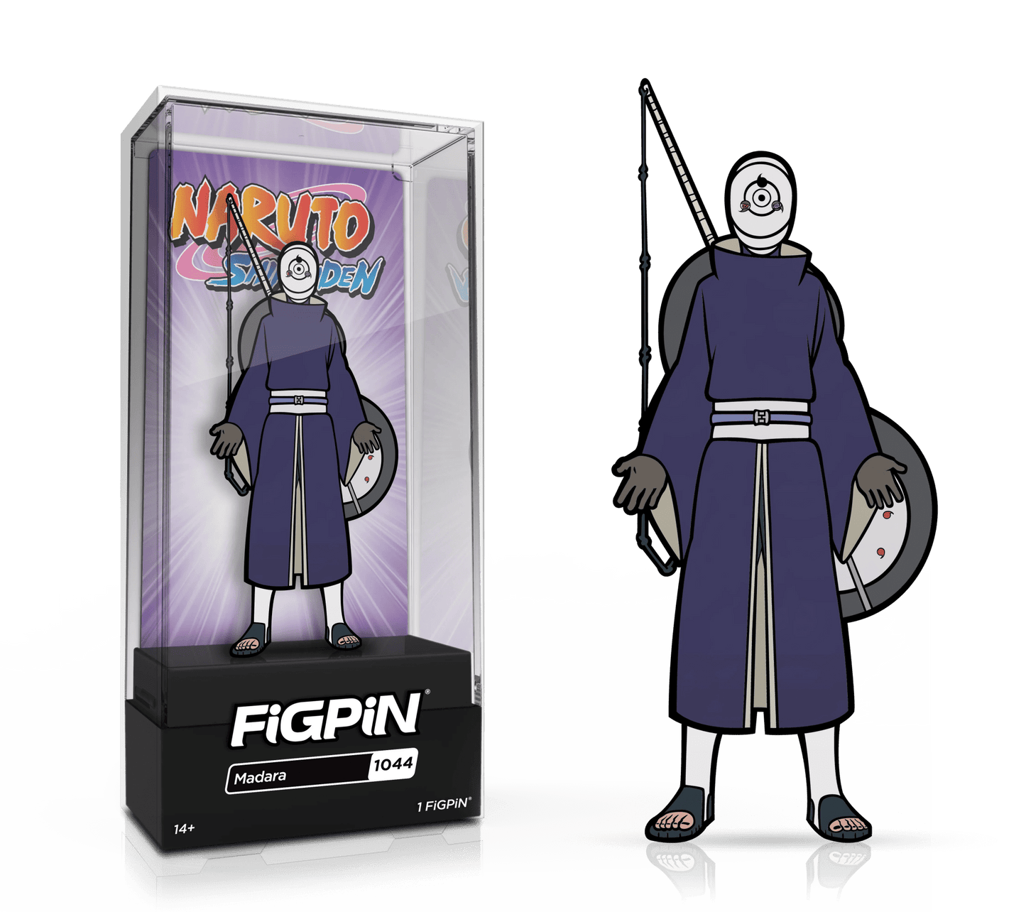 FiGPiN: Naruto Shippuden - Madara 1044 (MHS Exclusive) - DelsBricks MinifiguresEnamel PinDelsBricks MinifiguresTHE MIGHTY HOBBY SHOP