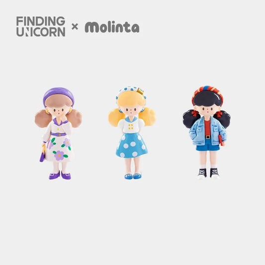 Finding Unicorn Molinta Retro Girls Series Blind Box (1 Blind Box) - DelsBricks Toys & CollectiblesFigureDelsBricks Toys & CollectiblesSuper Anime Store