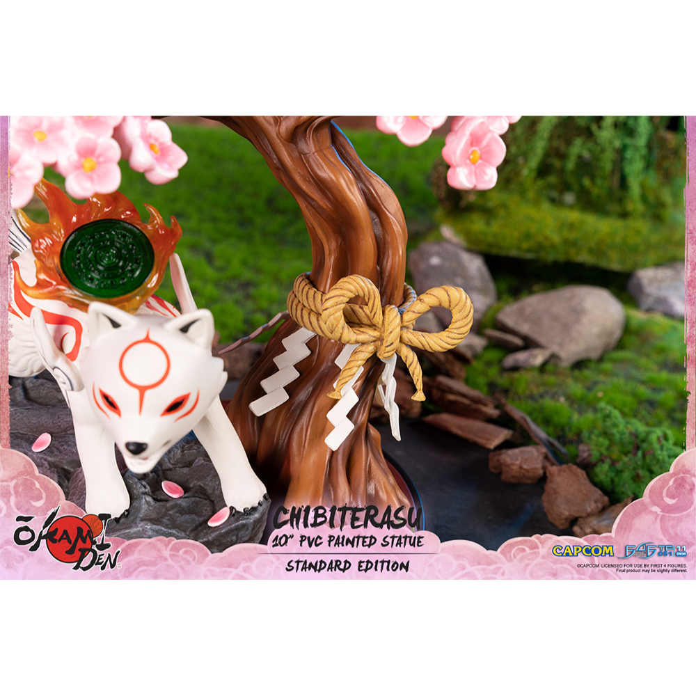 First 4 Figures: Okamiden - Chibiterasu 10 - Inch PVC Statue (Standard Edition) - DelsBricks Toys & CollectiblesFigureDelsBricks Toys & CollectiblesShumi Toys & Gifts