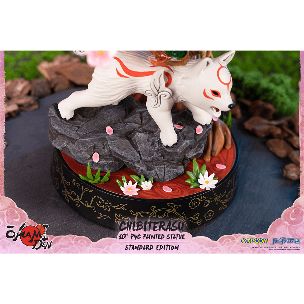First 4 Figures: Okamiden - Chibiterasu 10 - Inch PVC Statue (Standard Edition) - DelsBricks Toys & CollectiblesFigureDelsBricks Toys & CollectiblesShumi Toys & Gifts