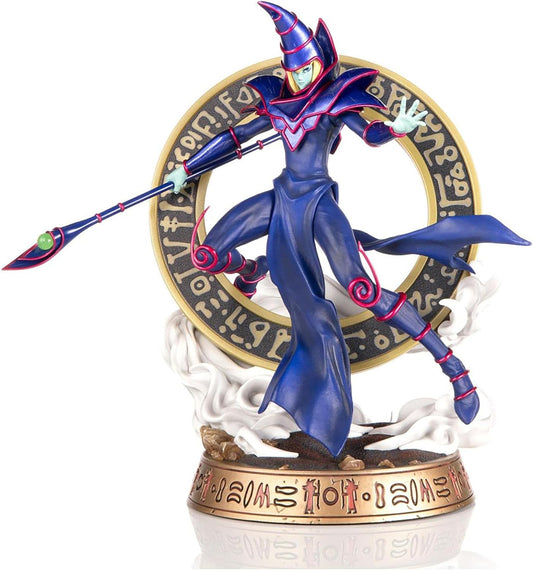 First 4 Figures Yu - Gi - Oh! Dark Magician Statue - Blue Variant PVC Figure 12 Inches - DelsBricks Toys & CollectiblesFigureDelsBricks Toys & CollectiblesSuper Anime Store