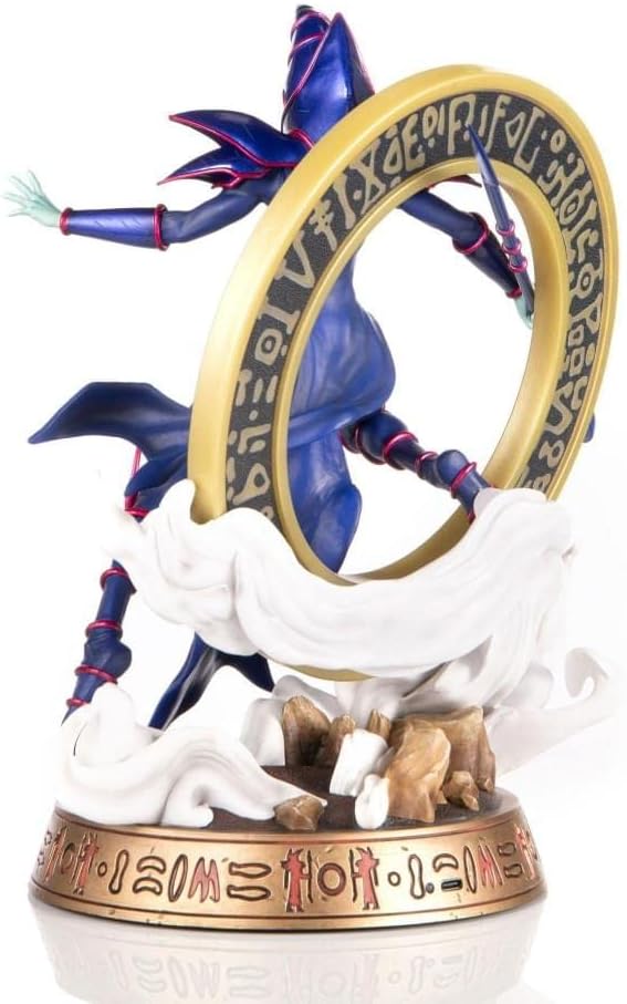 First 4 Figures Yu - Gi - Oh! Dark Magician Statue - Blue Variant PVC Figure 12 Inches - DelsBricks Toys & CollectiblesFigureDelsBricks Toys & CollectiblesSuper Anime Store