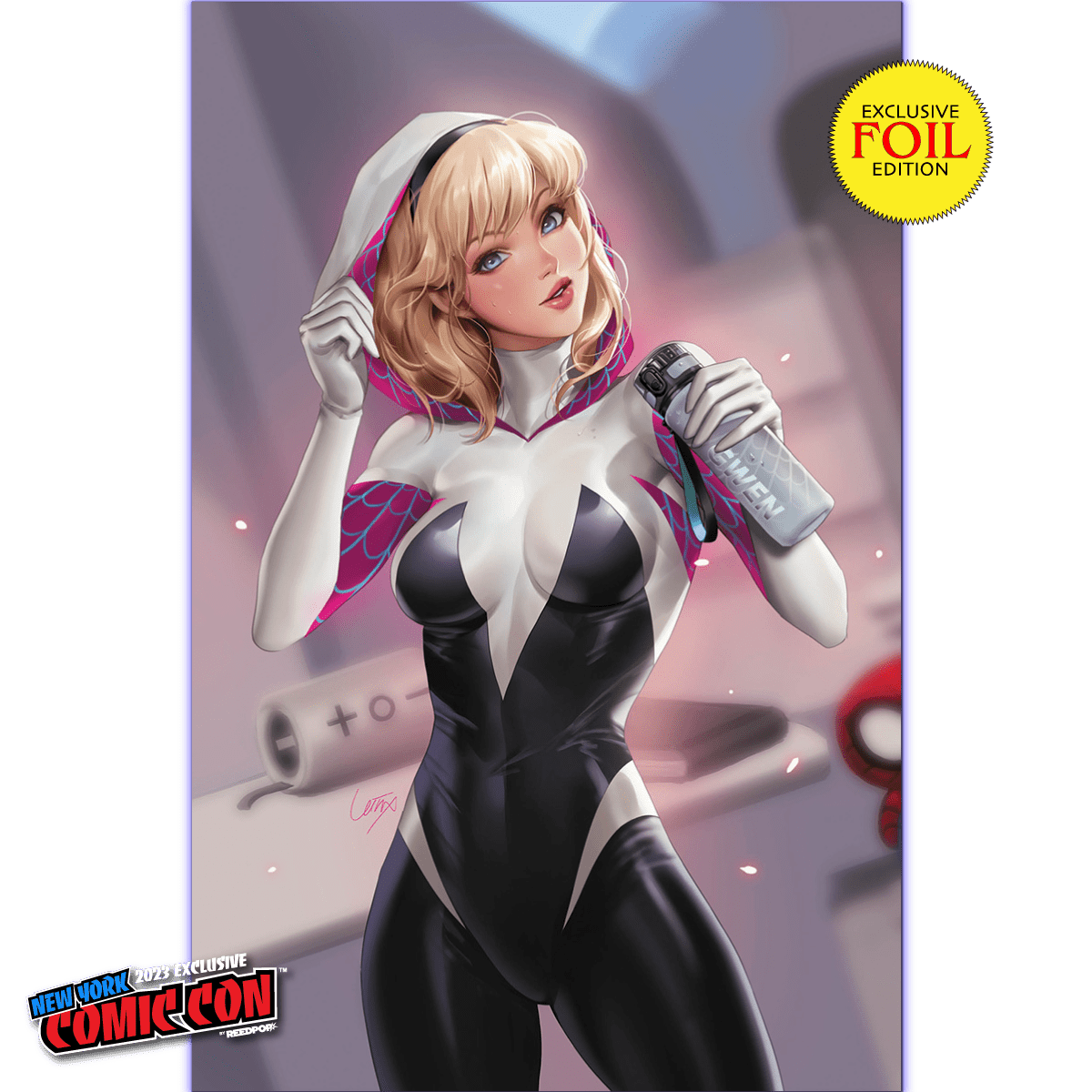 [Foil] Amazing Spider - Man 32 [G.O.D.S.] Unknown Comics Leirix Exclusive NYCC Foil Virgin Var (10/18/2023) - DelsBricks Toys & CollectiblesCOMIC BOOK EXCLUSIVEDelsBricks Toys & CollectiblesUnknown Comic Books