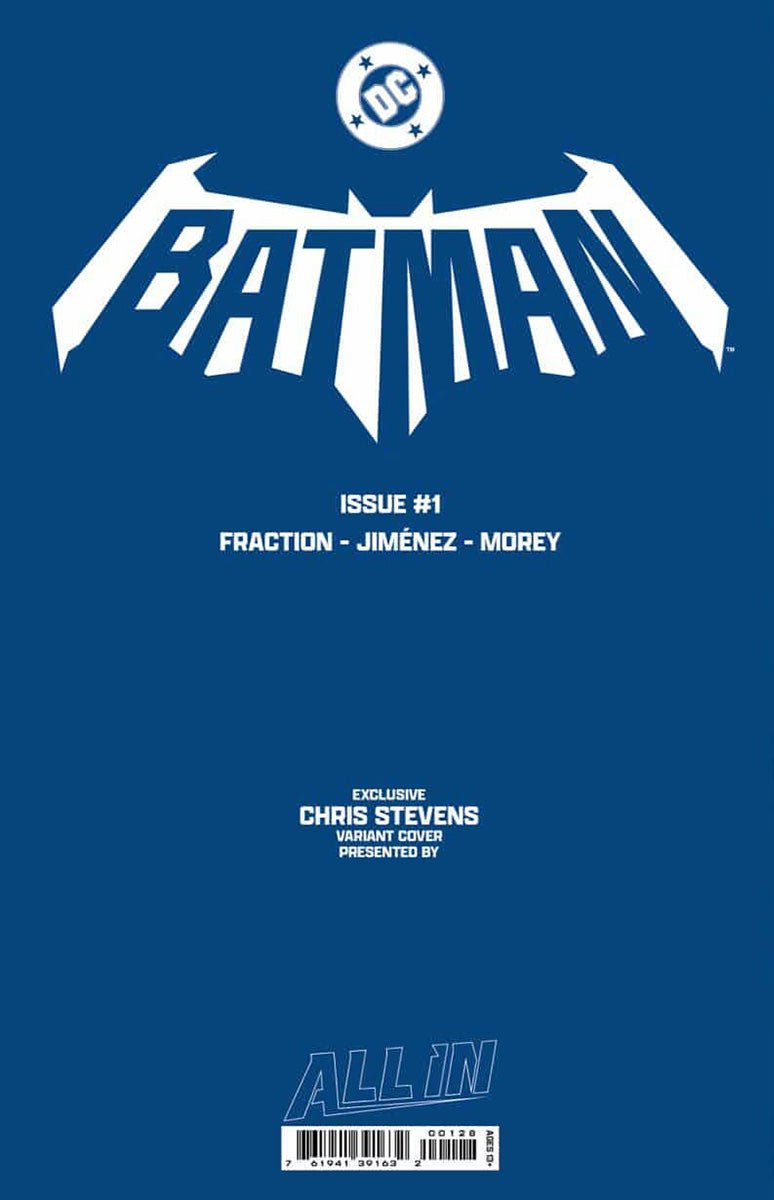 [FOIL] BATMAN 1 CHRIS STEVENS EXCLUSIVE VIRGIN VAR [09/10/2025] - DelsBricks Toys & CollectiblesComic BookDelsBricks Toys & CollectiblesUnknown Comic Books