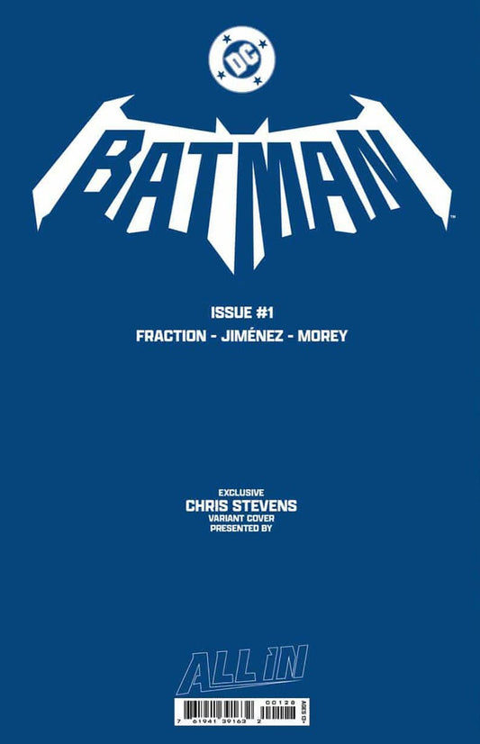 [FOIL] BATMAN 1 CHRIS STEVENS EXCLUSIVE VIRGIN VAR [09/10/2025] - DelsBricks Toys & CollectiblesComic BookDelsBricks Toys & CollectiblesUnknown Comic Books