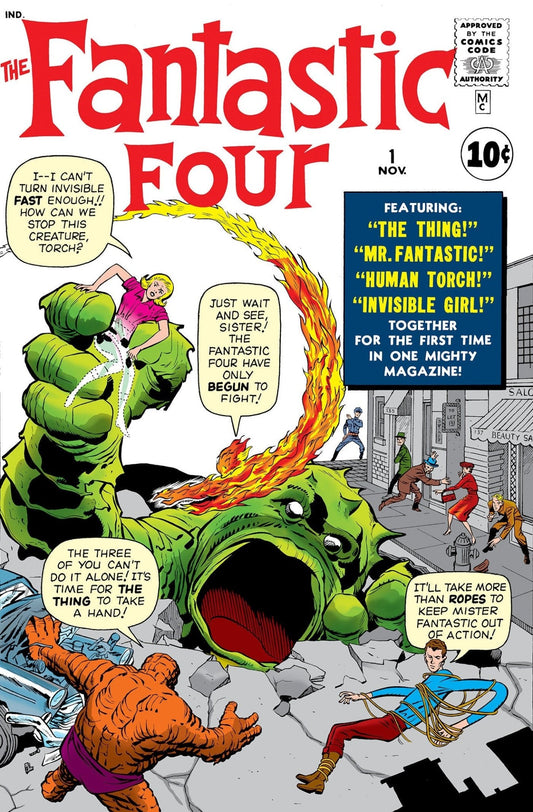 [FOIL] Fantastic Four 1 Facsimile Edition Foil Variant [New Printing] Cb (01/08/2025) - DelsBricks Toys & CollectiblesComic BookDelsBricks Toys & CollectiblesUnknown Comic Books