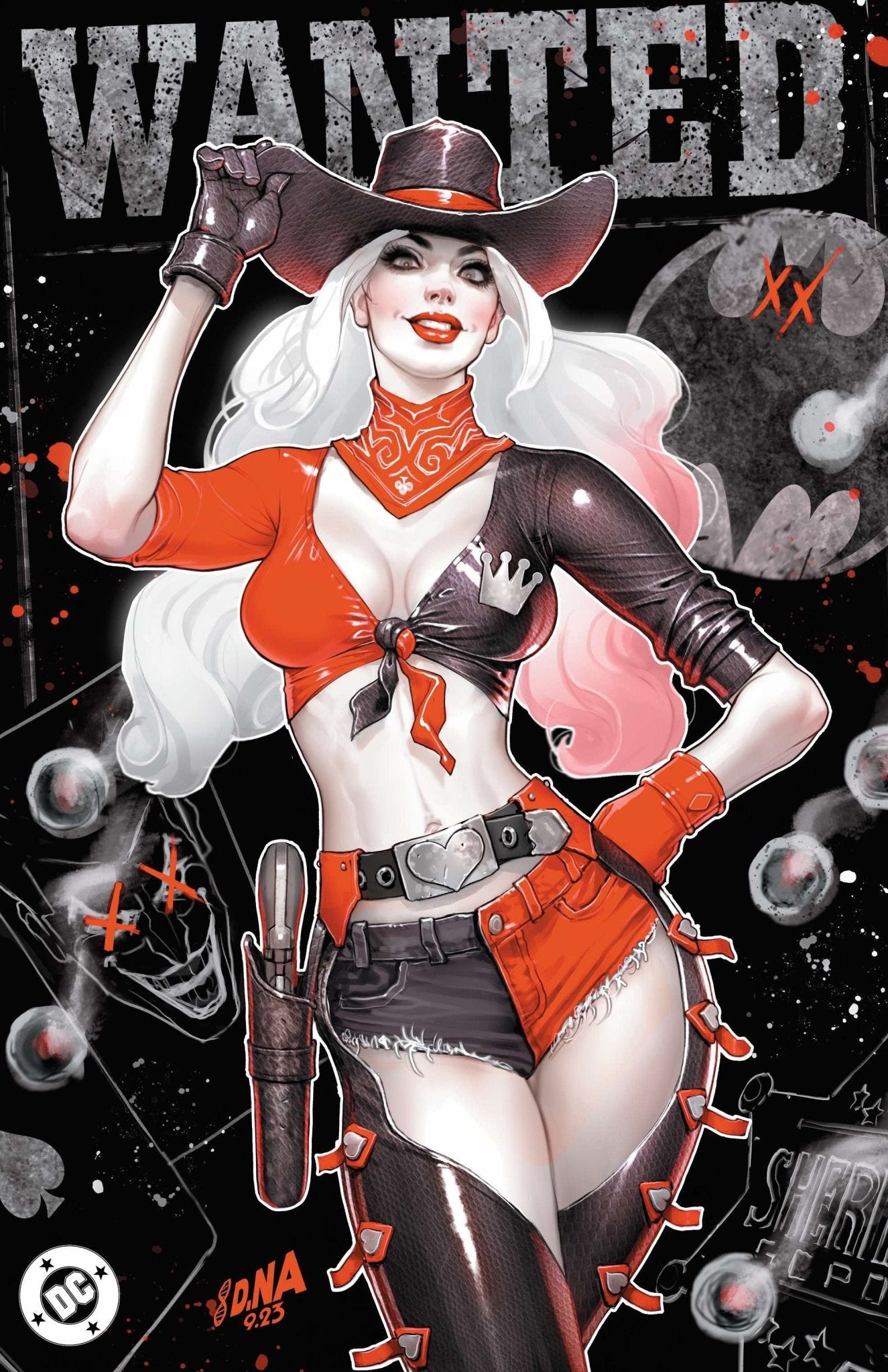 [FOIL] Harley Quinn 47 David Nakayama Exclusive Var PREMIUM HOWDY [BLACK] (02/19/2025) - DelsBricks Toys & CollectiblesComic BookDelsBricks Toys & CollectiblesUnknown Comic Books