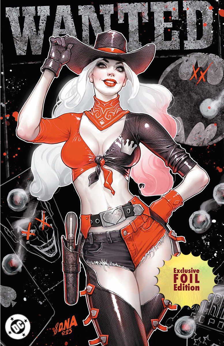 [FOIL] Harley Quinn 47 David Nakayama Exclusive Var PREMIUM HOWDY [BLACK] (02/19/2025) - DelsBricks Toys & CollectiblesComic BookDelsBricks Toys & CollectiblesUnknown Comic Books