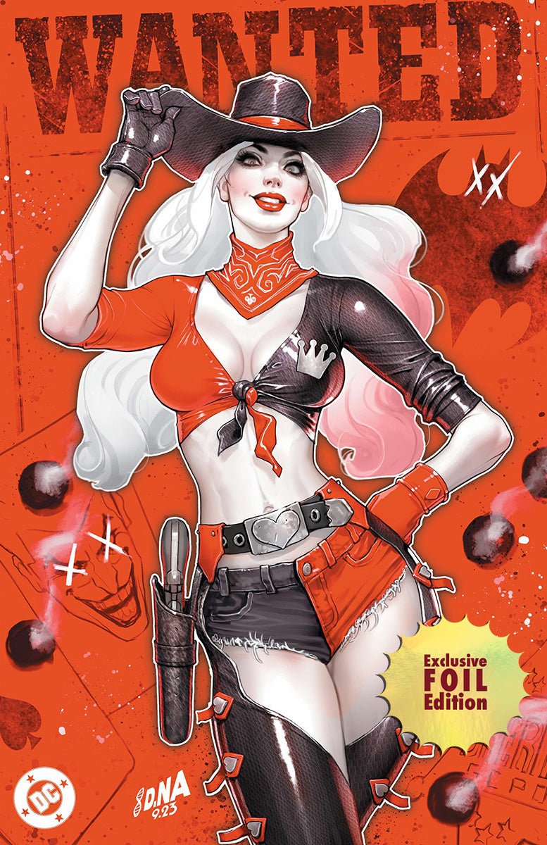 [FOIL] Harley Quinn 47 David Nakayama Exclusive Var PREMIUM HOWDY [RED] (02/19/2025) - DelsBricks Toys & CollectiblesComic BookDelsBricks Toys & CollectiblesUnknown Comic Books