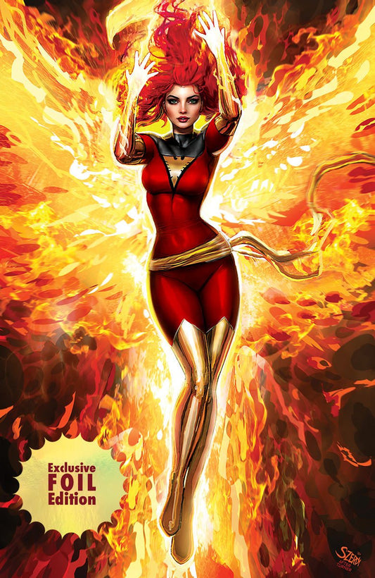 [Foil] Phoenix 4 Unknown Comics Nathan Szerdy Exclusive Virgin Nycc 2024 Var (10/23/2024) - DelsBricks Toys & CollectiblesCOMIC BOOKDelsBricks Toys & CollectiblesUnknown Comic Books