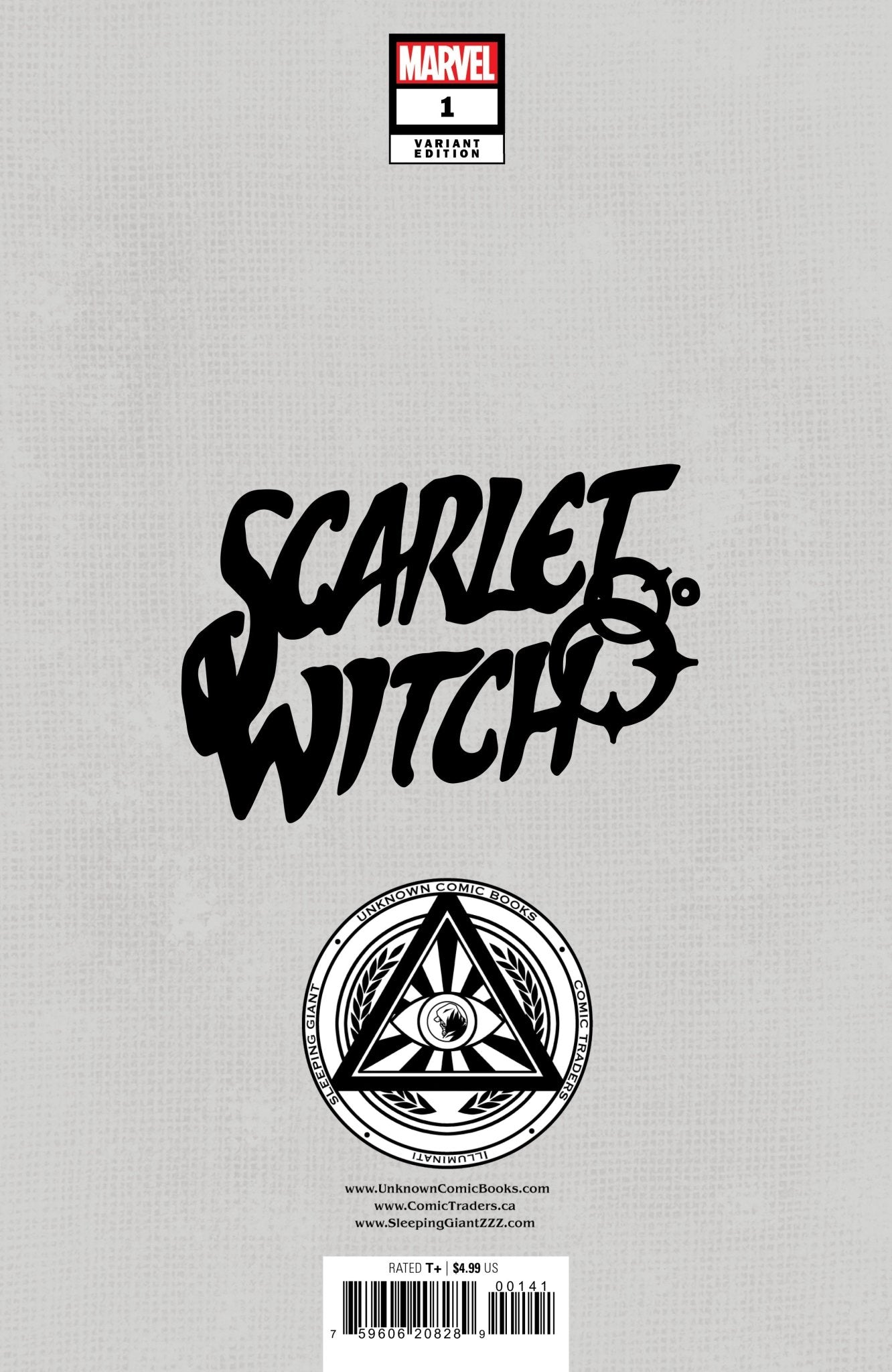 [Foil] Scarlet Witch 1 Unknown Comics David Nakayama Exclusive Virgin Var (06/12/2024) - DelsBricks Toys & CollectiblesCOMIC BOOKDelsBricks Toys & CollectiblesUnknown Comic Books
