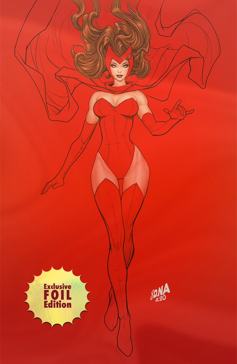 [FOIL] Scarlet Witch 4 Unknown Comics David Nakayama Exclusive Foil Virgin Color Bleed Var (04/05/2023) - DelsBricks Toys & CollectiblesCOMIC BOOK EXCLUSIVEDelsBricks Toys & CollectiblesUnknown Comic Books