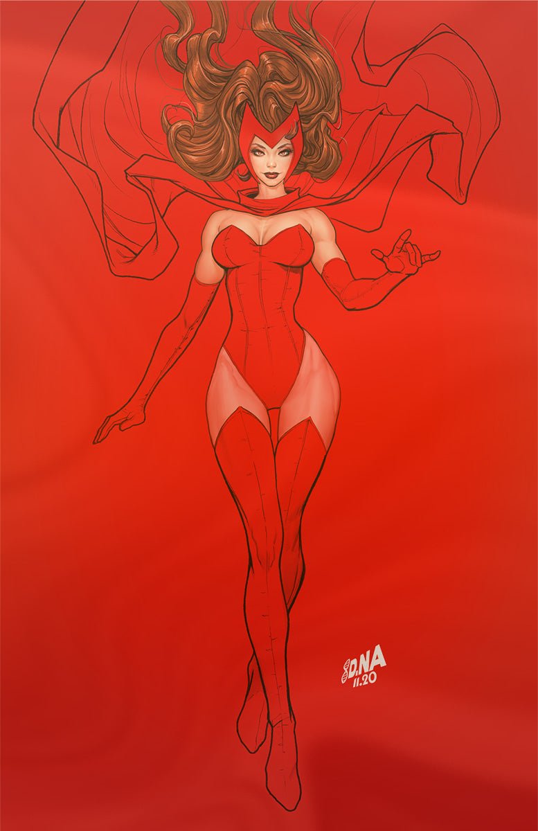 [FOIL] Scarlet Witch 4 Unknown Comics David Nakayama Exclusive Foil Virgin Color Bleed Var (04/05/2023) - DelsBricks Toys & CollectiblesCOMIC BOOK EXCLUSIVEDelsBricks Toys & CollectiblesUnknown Comic Books