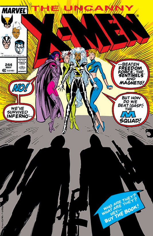 [Foil] Uncanny X - Men 244 Facsimile Unknown Comics Marc Silvestri Exclusive Var (10/02/2024) - DelsBricks Toys & CollectiblesCOMIC BOOKDelsBricks Toys & CollectiblesUnknown Comic Books