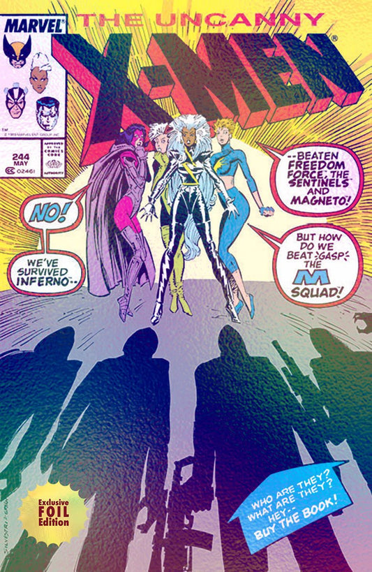 [Foil] Uncanny X - Men 244 Facsimile Unknown Comics Marc Silvestri Exclusive Var (10/02/2024) - DelsBricks Toys & CollectiblesCOMIC BOOKDelsBricks Toys & CollectiblesUnknown Comic Books