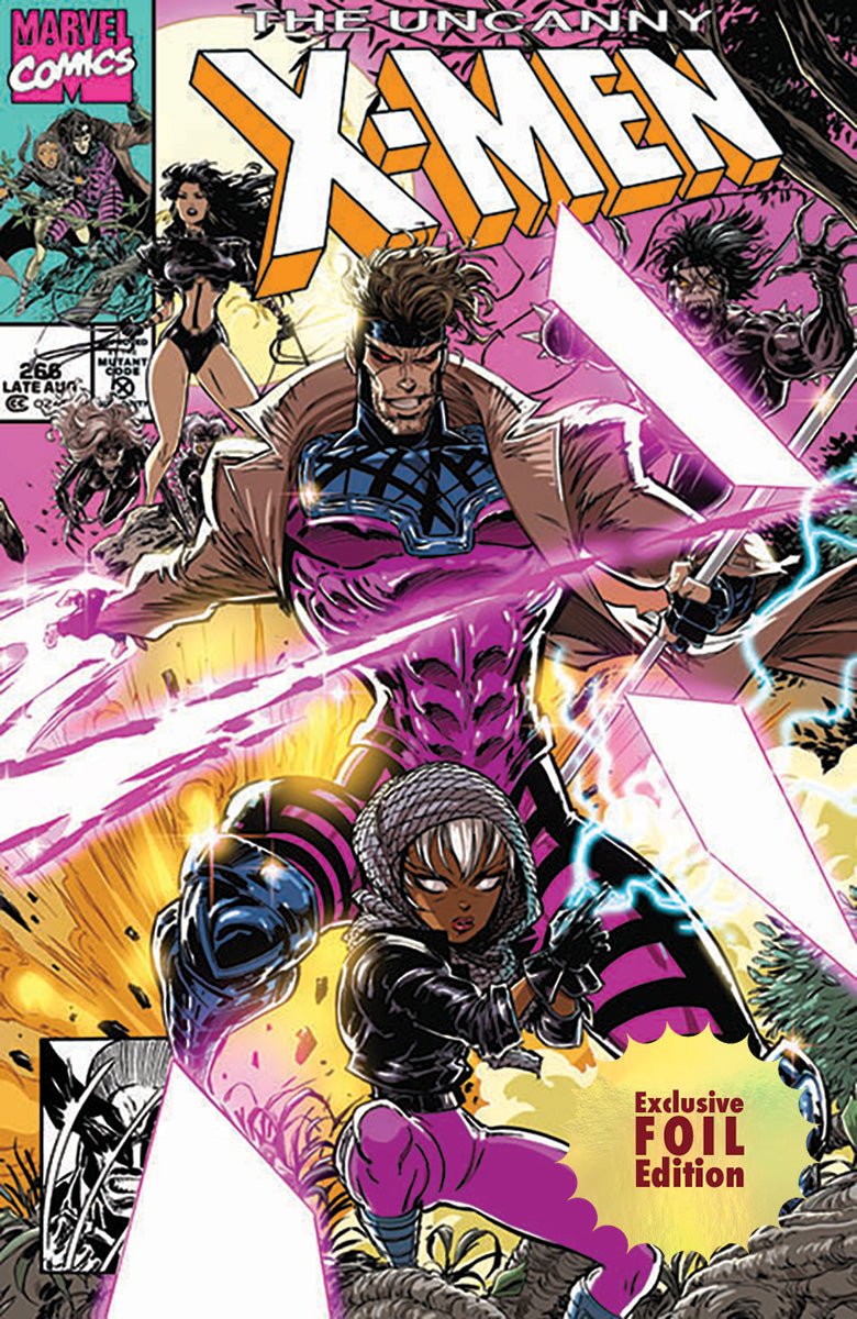 [Foil] Uncanny X - Men 266 Facsimile Edition Unknown Comics Kaare Andrews Exclusive Nycc 2024 Var (10/23/2024) - DelsBricks Toys & CollectiblesCOMIC BOOKDelsBricks Toys & CollectiblesUnknown Comic Books