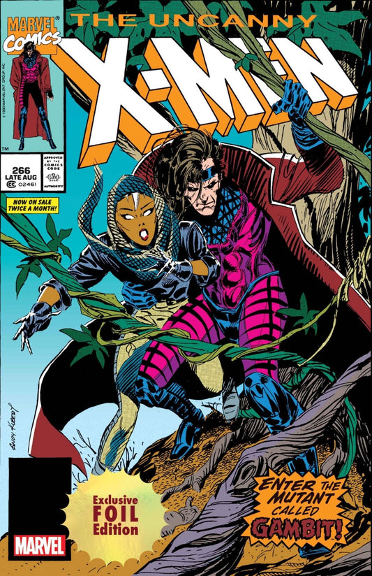 [Foil] Uncanny X - Men 266 Unknown Comics Exclusive Facsimile Edition [New Printing] Var (08/07/2024) - DelsBricks Toys & CollectiblesComic BookDelsBricks Toys & CollectiblesUnknown Comic Books