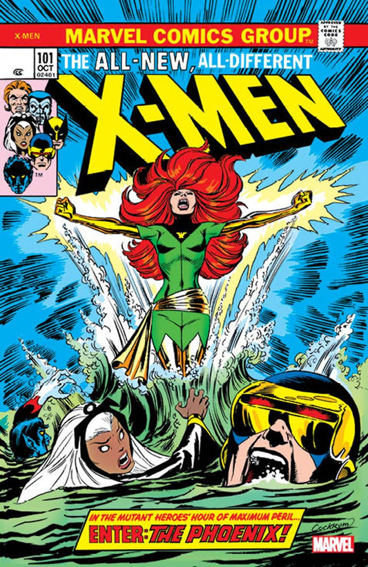 [Foil] X - Men 101 Facsimile Edition Unknown Comics Dave Cockrum Exclusive Var (09/27/2023) - DelsBricks Toys & CollectiblesCOMIC BOOK EXCLUSIVEDelsBricks Toys & CollectiblesUnknown Comic Books