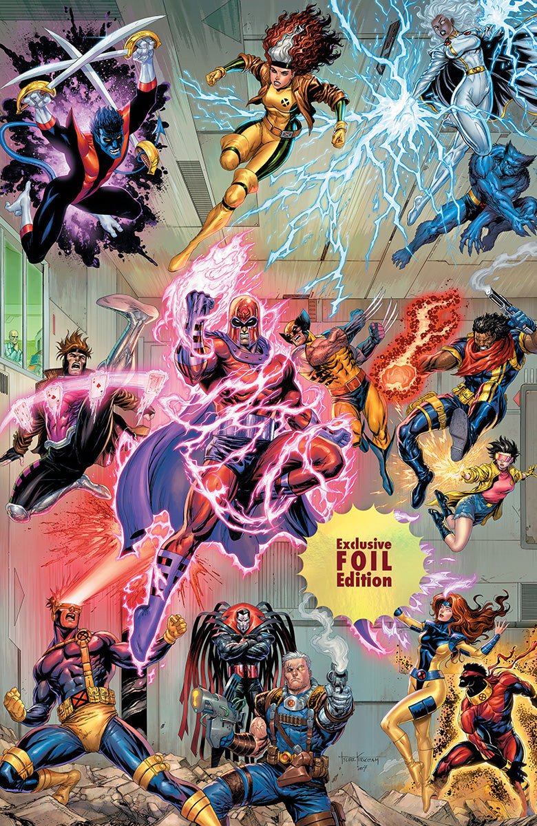 [FOIL] X - Men 12 Unknown Comic Tyler Kirkham Connecting Cover Exclusive C2E2 2025 CONVENTION Virgin Var (04/16/2025) - DelsBricks Toys & CollectiblesCOMIC BOOKDelsBricks Toys & CollectiblesUnknown Comic Books