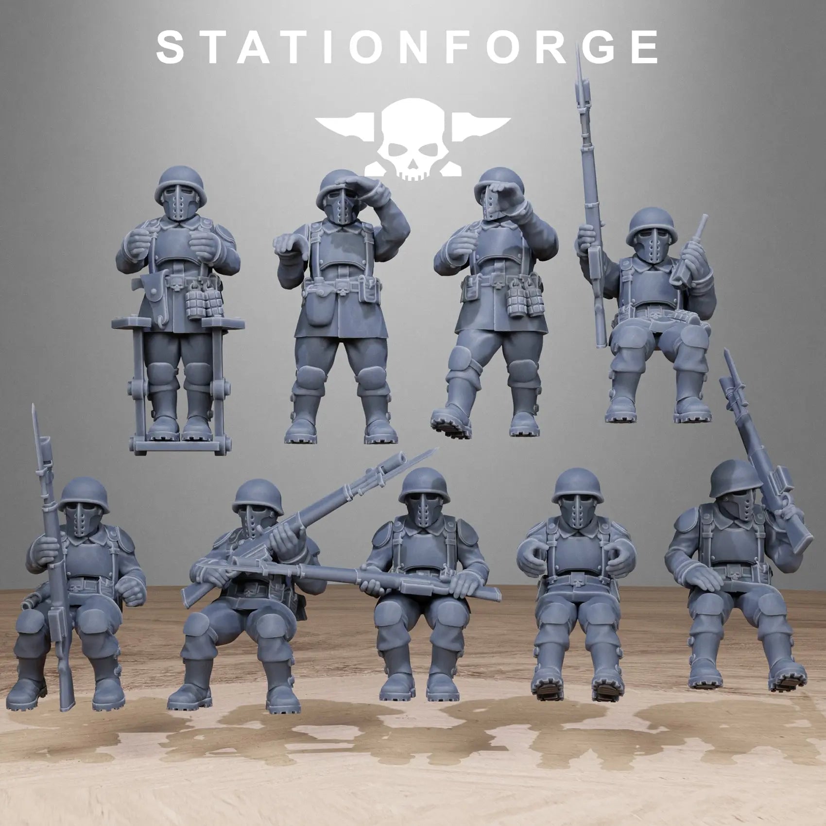 Free Guard Halftrack by Station Forge 28/32mm Heroic Scale Miniature, 150mm, Tank, Resin Model - DelsBricks Toys & CollectiblesResin Printed MiniatureDelsBricks Toys & CollectiblesMega Diamonds & Schwartzreiter Mini Forge