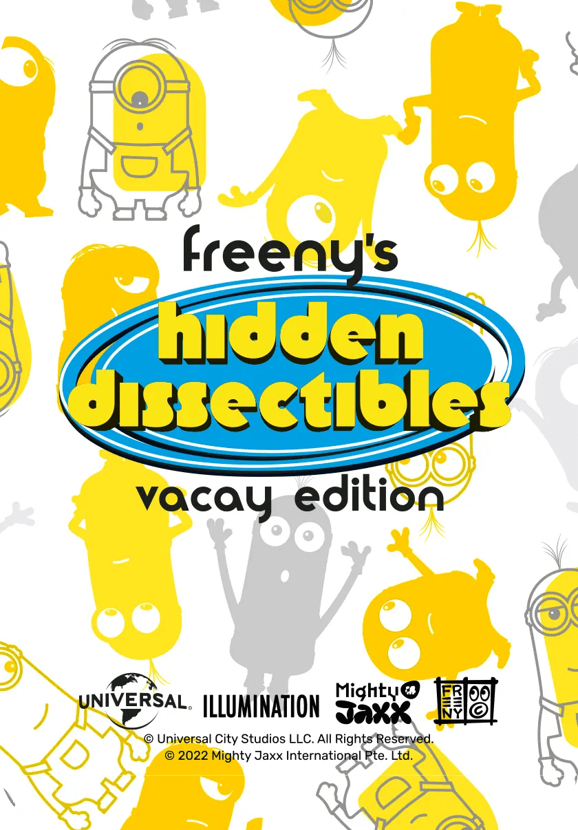 Freeny's Hidden Dissectibles Minions Series 01 - Vacay Edition Blind Box (1 Blind Box) - DelsBricks Toys & CollectiblesFigureDelsBricks Toys & CollectiblesSuper Anime Store