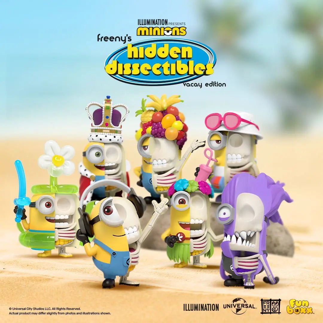 Freeny's Hidden Dissectibles Minions Series 01 - Vacay Edition Blind Box (1 Blind Box) - DelsBricks Toys & CollectiblesFigureDelsBricks Toys & CollectiblesSuper Anime Store