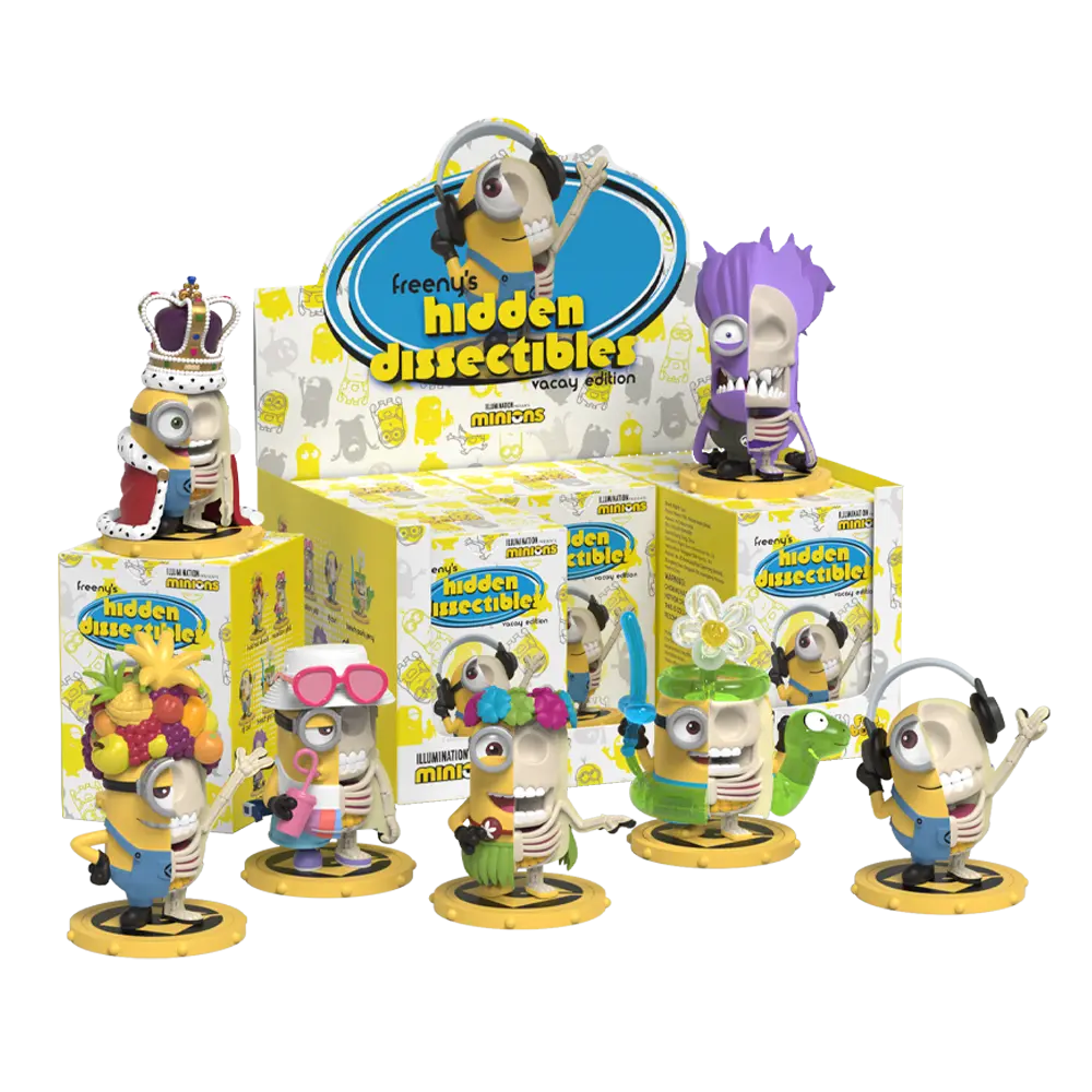 Freeny's Hidden Dissectibles Minions Series 01 - Vacay Edition Blind Box (1 Blind Box) - DelsBricks Toys & CollectiblesFigureDelsBricks Toys & CollectiblesSuper Anime Store