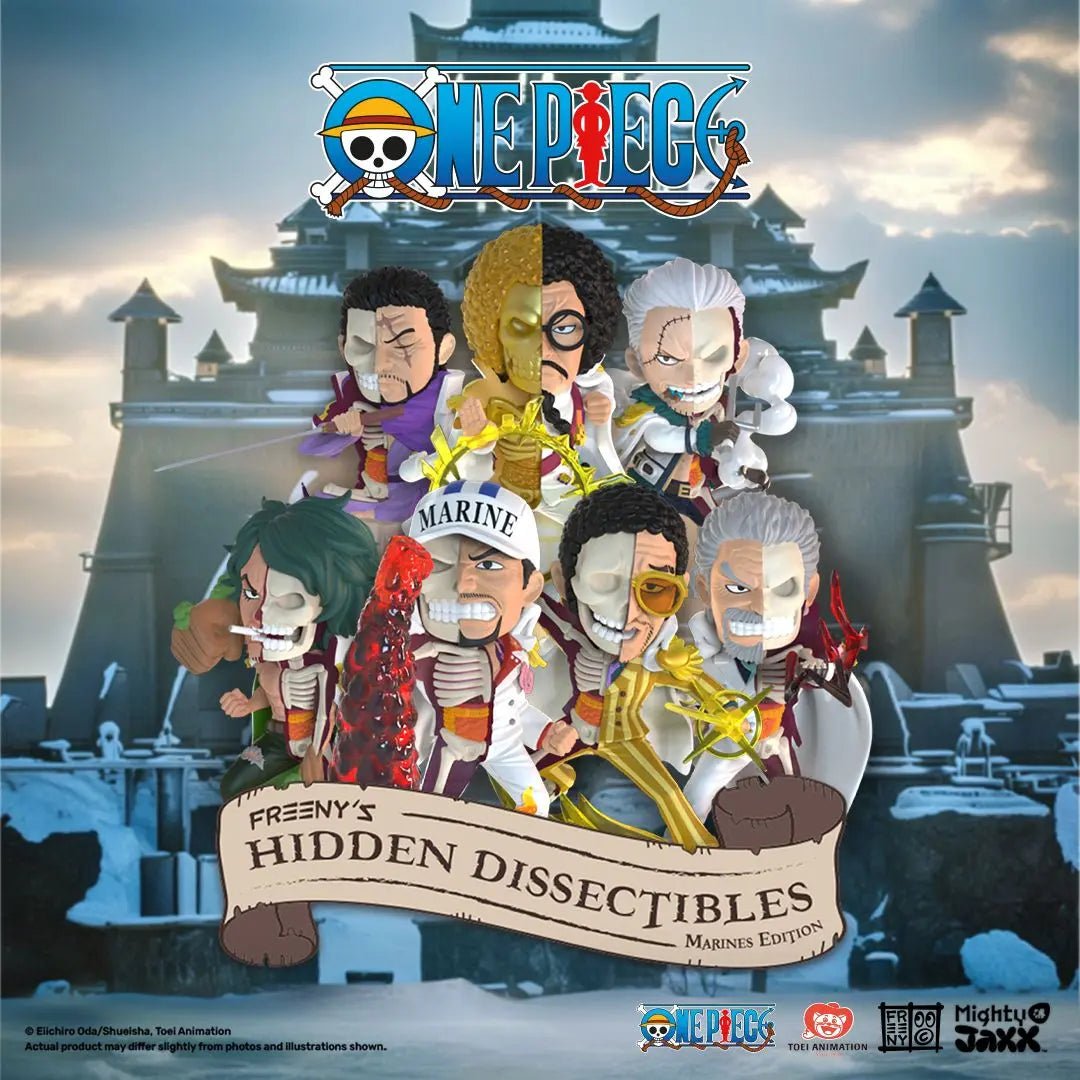Freeny's Hidden Dissectibles One Piece Marines Edition Blind Box - Mighty Jaxx - DelsBricks Toys & CollectiblesFigureDelsBricks Toys & CollectiblesSuper Anime Store