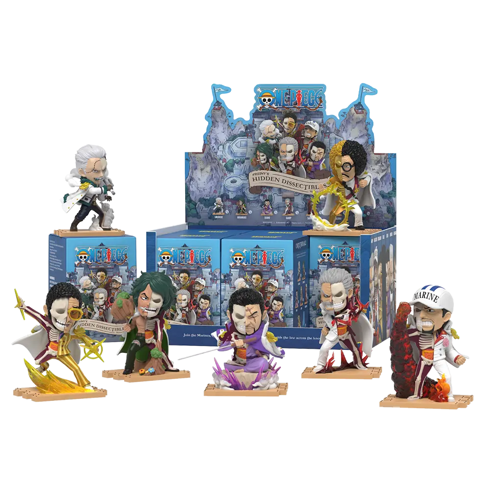 Freeny's Hidden Dissectibles One Piece Marines Edition Blind Box - Mighty Jaxx - DelsBricks Toys & CollectiblesFigureDelsBricks Toys & CollectiblesSuper Anime Store