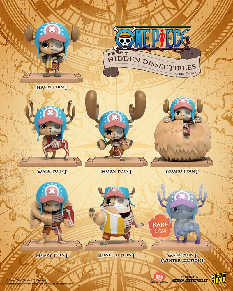 Freeny's Hidden Dissectibles: One Piece Series 3 Chopper Edition Blind Box – Mighty Jaxx - DelsBricks Toys & CollectiblesFigureDelsBricks Toys & CollectiblesSuper Anime Store